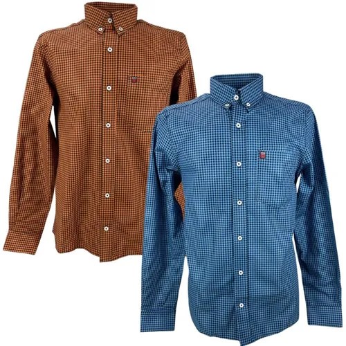 Camisa Xadrez Masculina Roupa Country Para Usar Em Rodeio Parcelamento sem juros