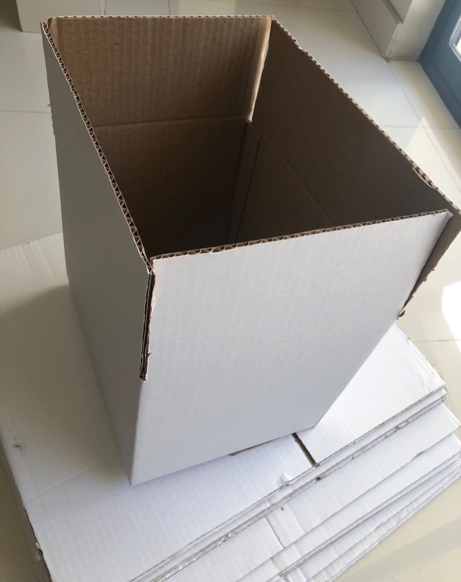 Cajas De Carton Corrugado Blancas Mercado Libre