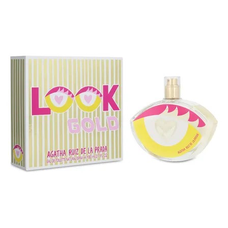 Perfume Agatha Ruiz De La Prada Look Gold 80ml Edt Floral Frutal