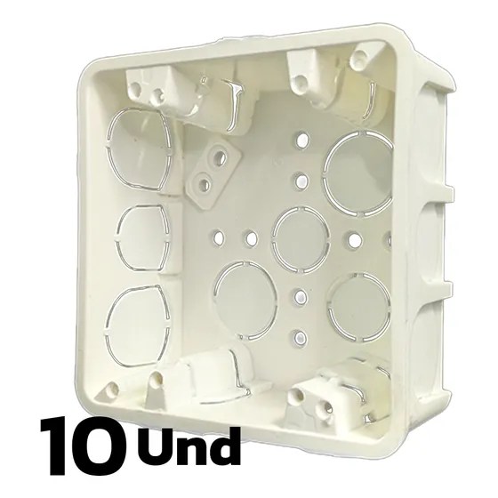 Caja De Paso Pvc 4x4 Con Tapa MercadoLibre 📦