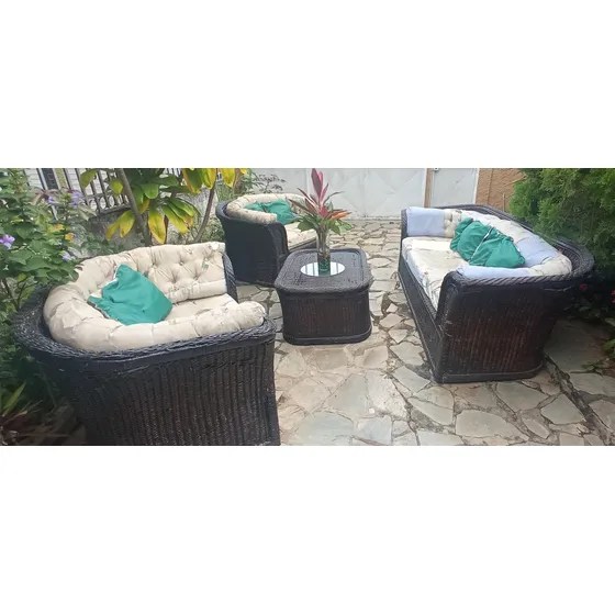 Juego Muebles Ratan Usados MercadoLibre 📦