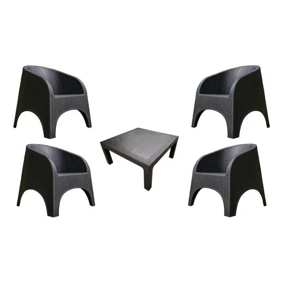 Juego Exterior Jardin Ratan MercadoLibre 📦