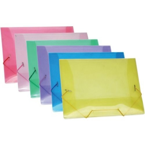 Pasta Documentos Aba Elástico Fina Pequena Pacote/ 10 R 25,89 em