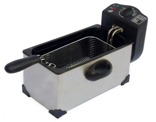 Fritadeira Elétrica 3 Litros Profissional Inox 1200w 127v R 149,98