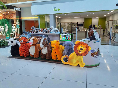 Bicho Bichinho Pelúcia Motorizada Shopping Adulto Criança R 2.500,00