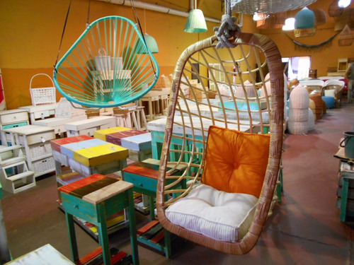 Hermosas Hamacas Colgantes De Mimbre 2 500 00 En