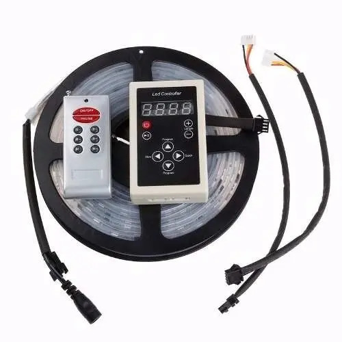 Fita Led Digital 6803 Rgb Com Controle 133 Efeitos 3 Vias R 80,00 em