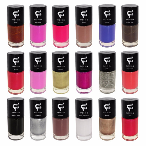 Esmalte De Unhas Fashion Cosméticos Gel Atacado 42 Unds R 134,89 em