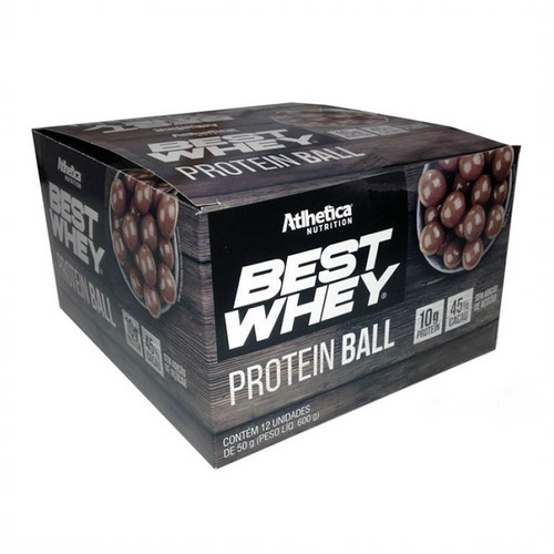 Best Whey Protein Ball (12 Unid 50g) Pronta Entrega R 79,45 em