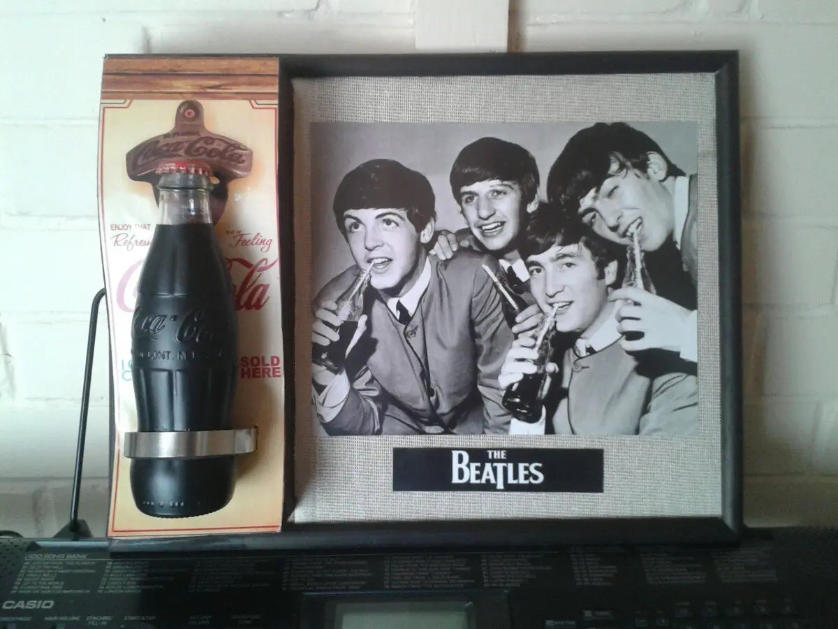 Cuadro Beatles Coca Cola 350.00 en Mercado Libre