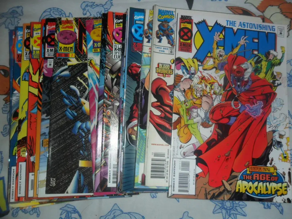 Marvel Comics Lote 19 Age Of Apocalypse Xmen De Coleccion 350.00 en