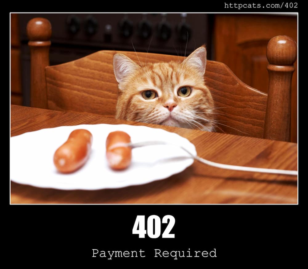 402 Payment Required HTTP status code and dogs!