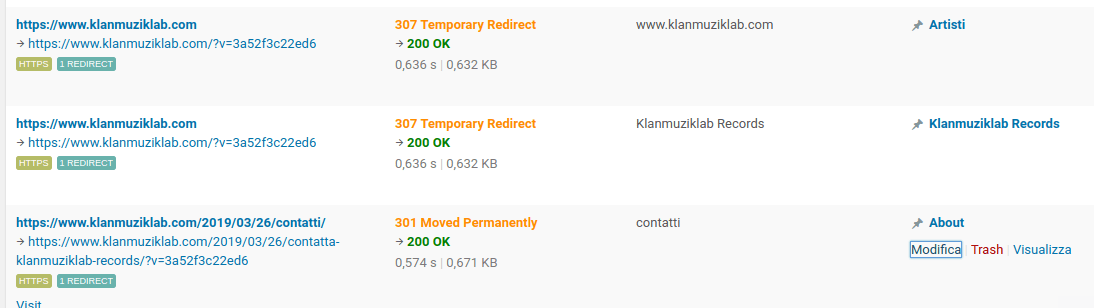 307 Temporary Redirect issue ?