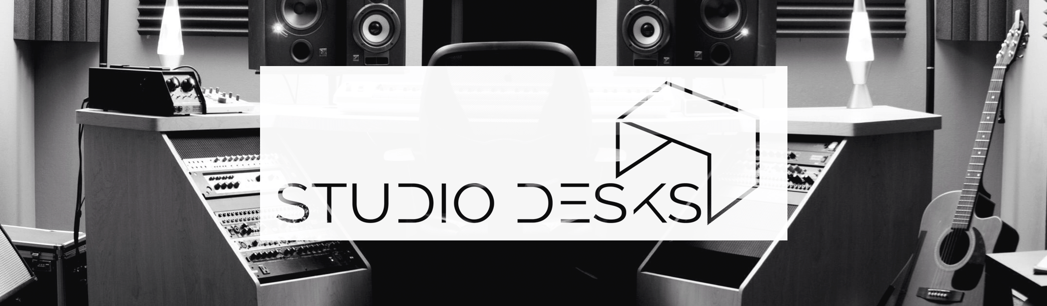 4U 19 inch Angled Rack Pod Recording Studio Furniture Studio Desks