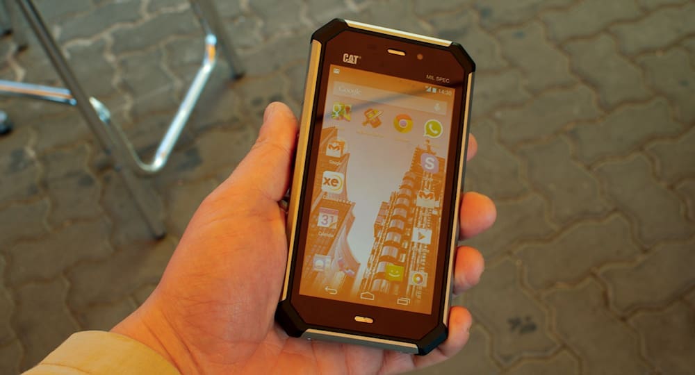 Hands on with the “unbreakable” CAT S50 the toughest