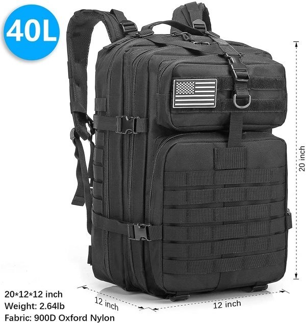 40L Molle Backpack Tactical Shoulder Bag Military Backpack Manufacturer