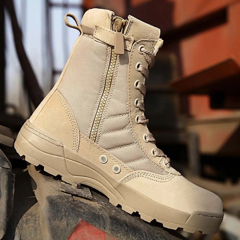Desert Tan Tactical Boot Military US Army Desert Boots Built Tactical