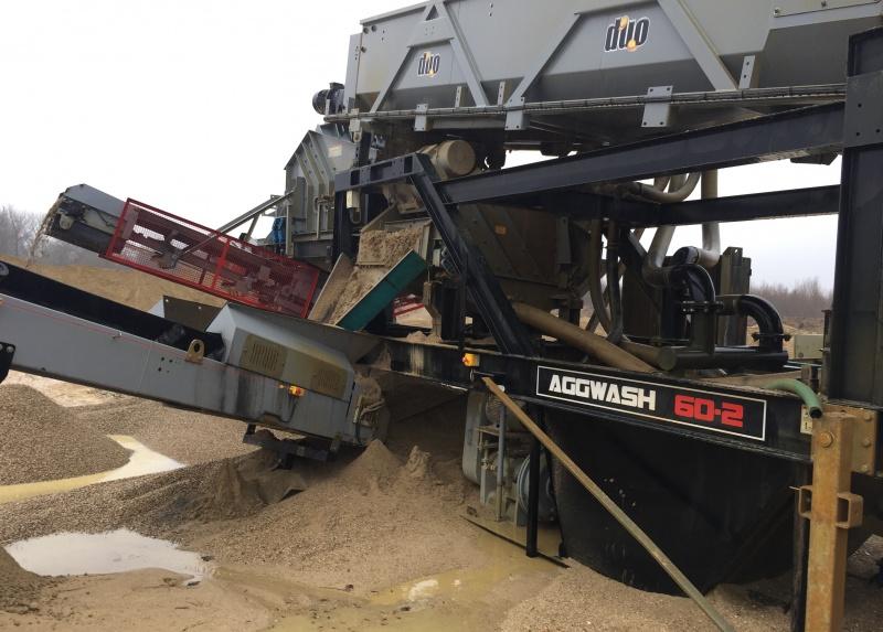 DUO provide very successful contract processing at Hanson’s Coln Quarry