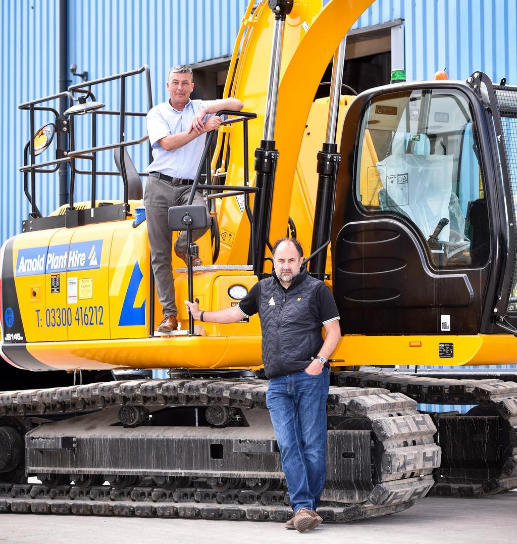 Arnold Plant Hire’s rental fleet for the waste and