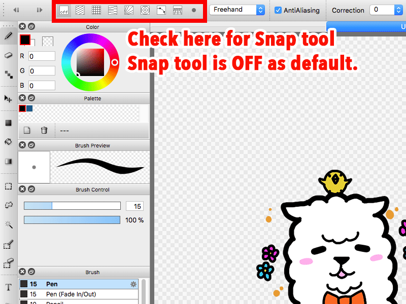 Let’s use Snap tool│FireAlpacaHUB