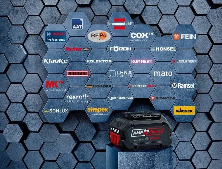 Bosch AMPShare A New Battery Platform for Power Tools ITS Hub