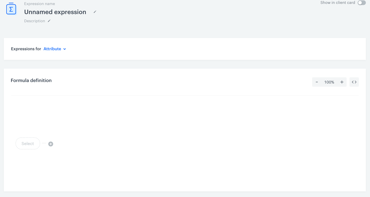 Creating expressions Synerise Help Center
