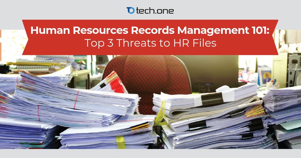 Human Resources Records Management 101 Top 3 Threats to HR Files