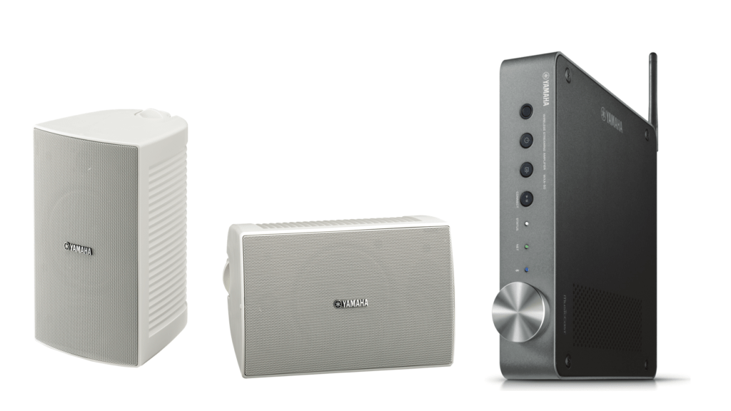 Wireless Amp Turns Outdoor Speakers into MusicCast