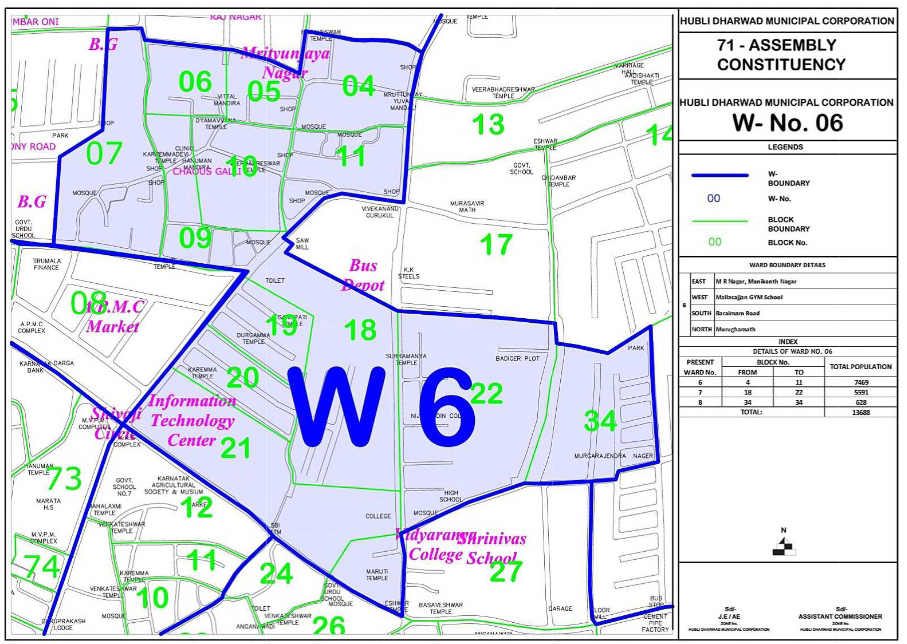 Check The List Of HDMC Wards, Map, and Candidates Contesting Hubballi