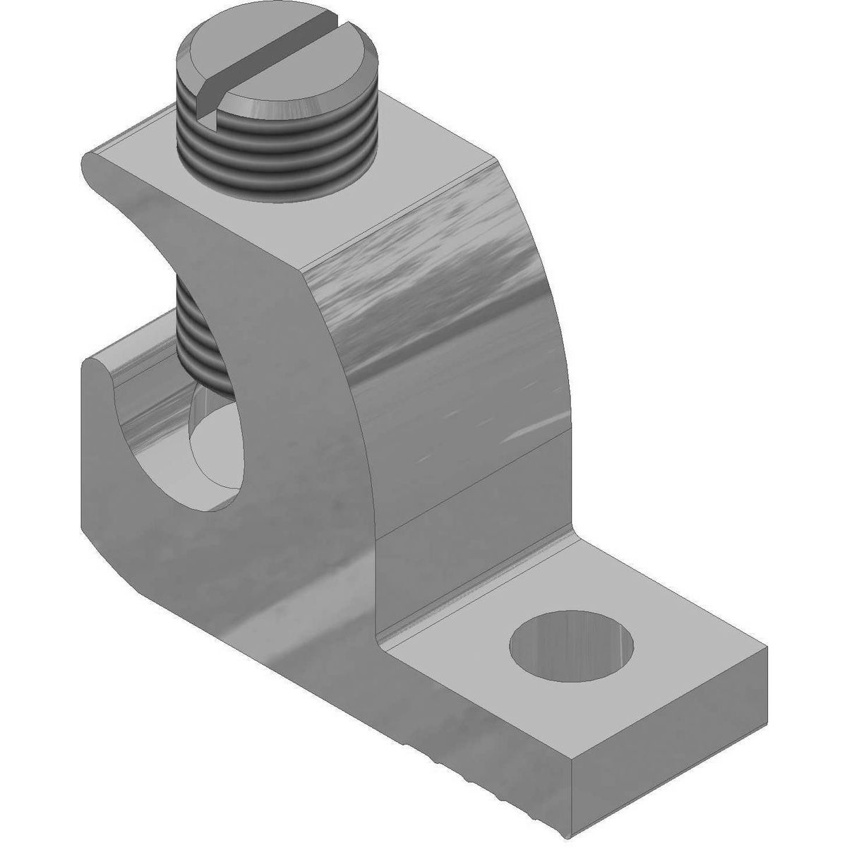 Copper Layin Lug 414 AWG and 0.22 inch stud size. CL50S