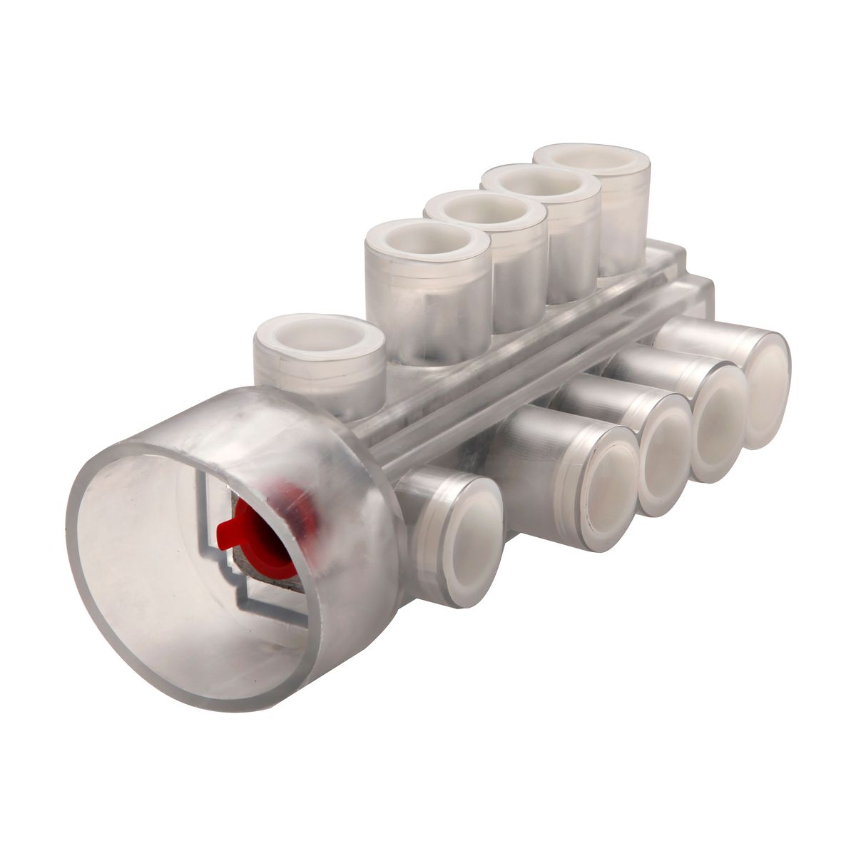 Studmount transformer connectors, allows left or righthand mounting