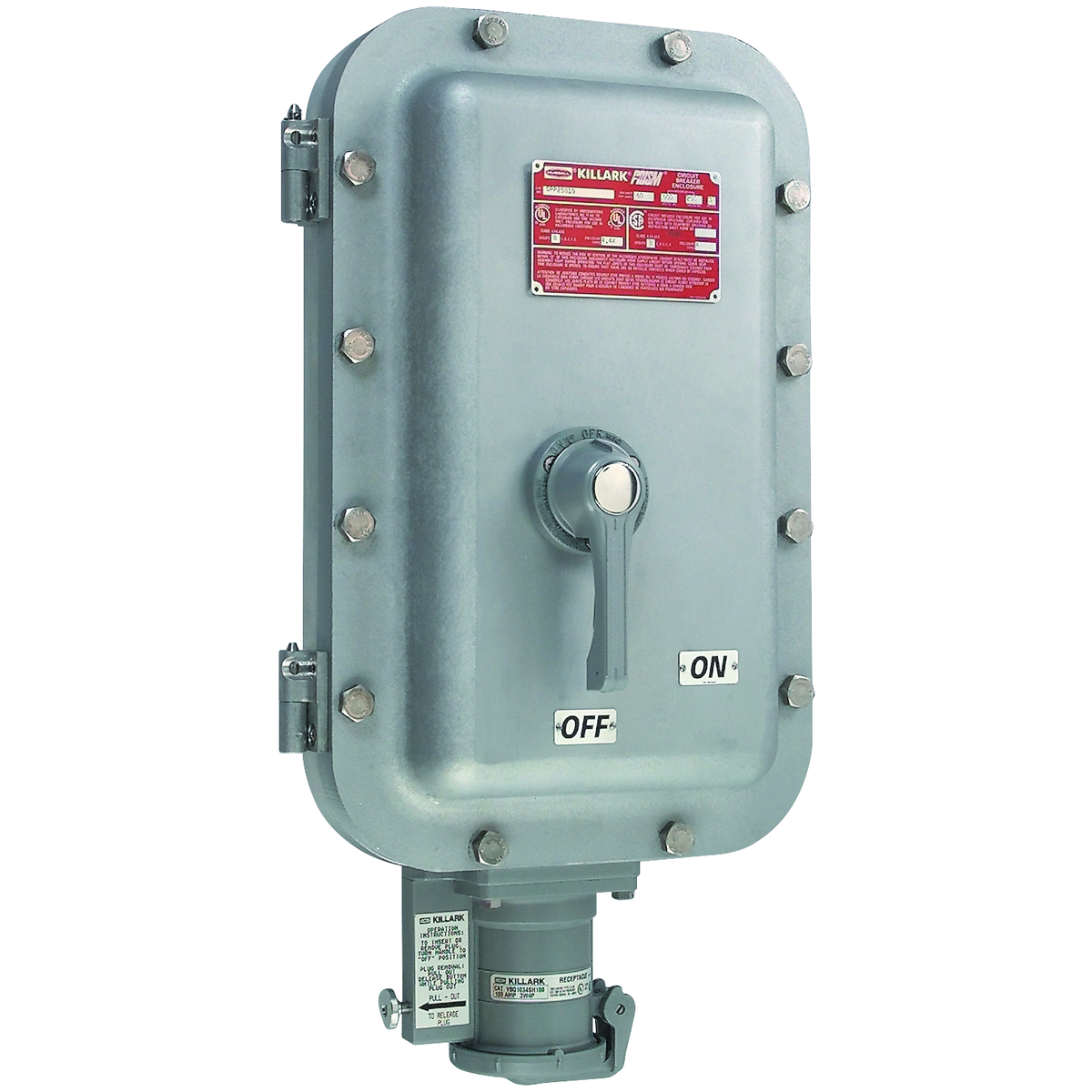 VBQ Series Hazardous Interlocked Receptacle Cutler Hammer EHD