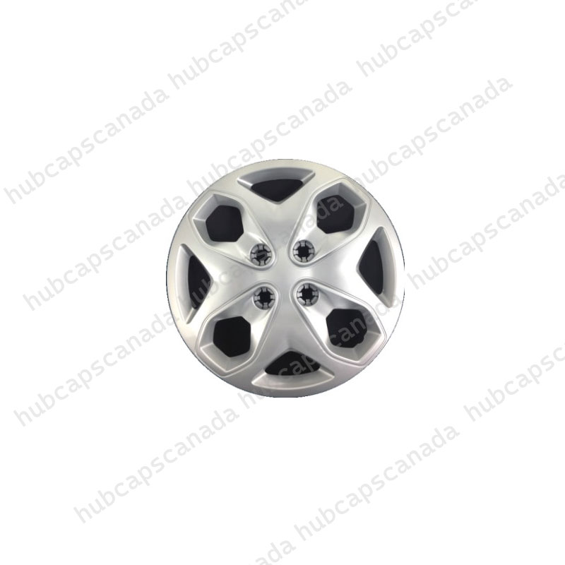 15 Inch Aftermarket Silver Ford Fiesta (Bolt On) Hubcaps/Wheel Covers