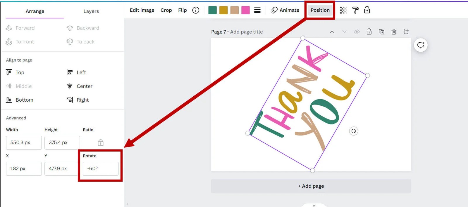 How to Flip and Rotate Elements in Canva
