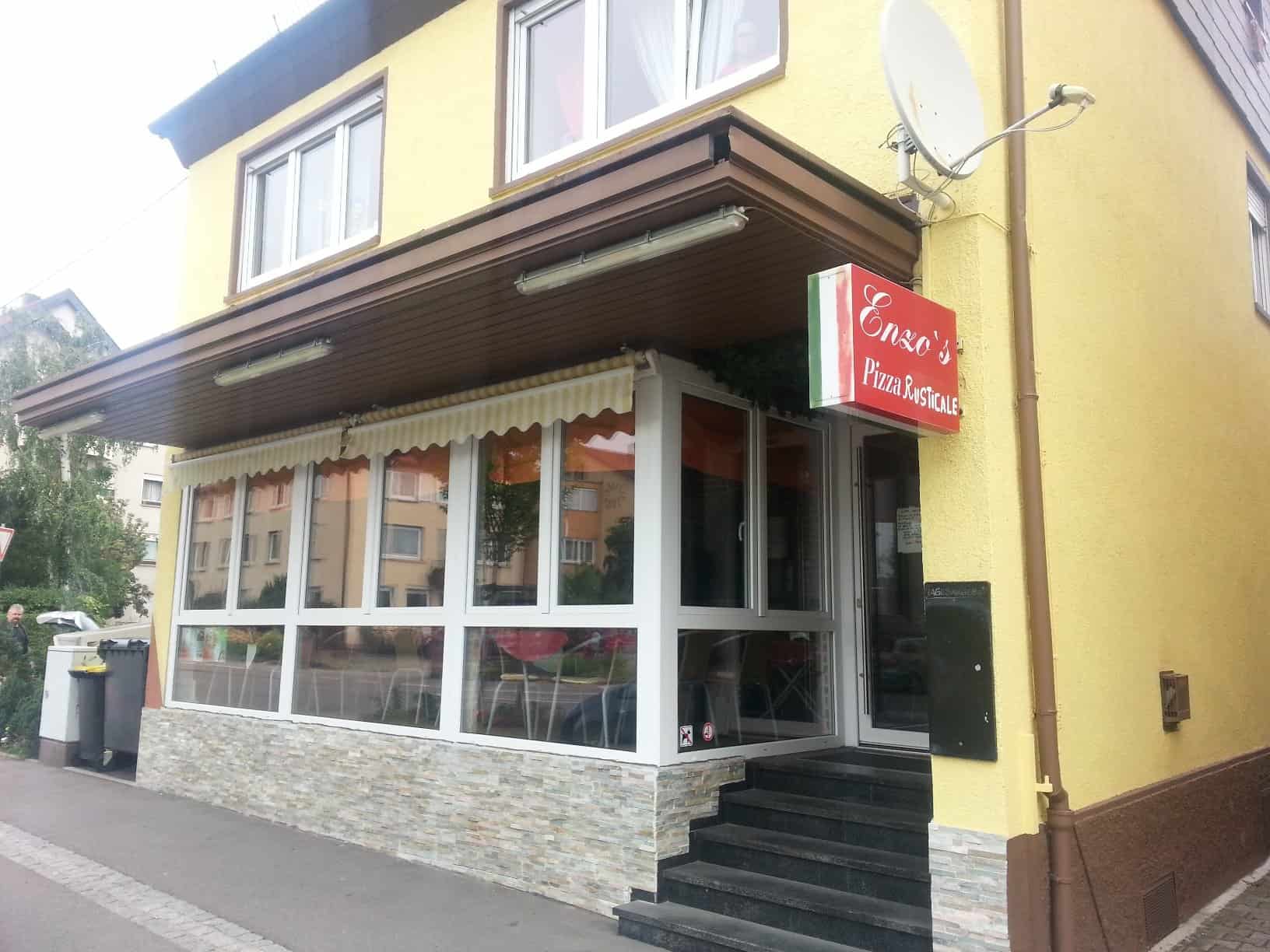 Mittagessen in Fellbach Enzo's Pizza Rusticale Huberttestet
