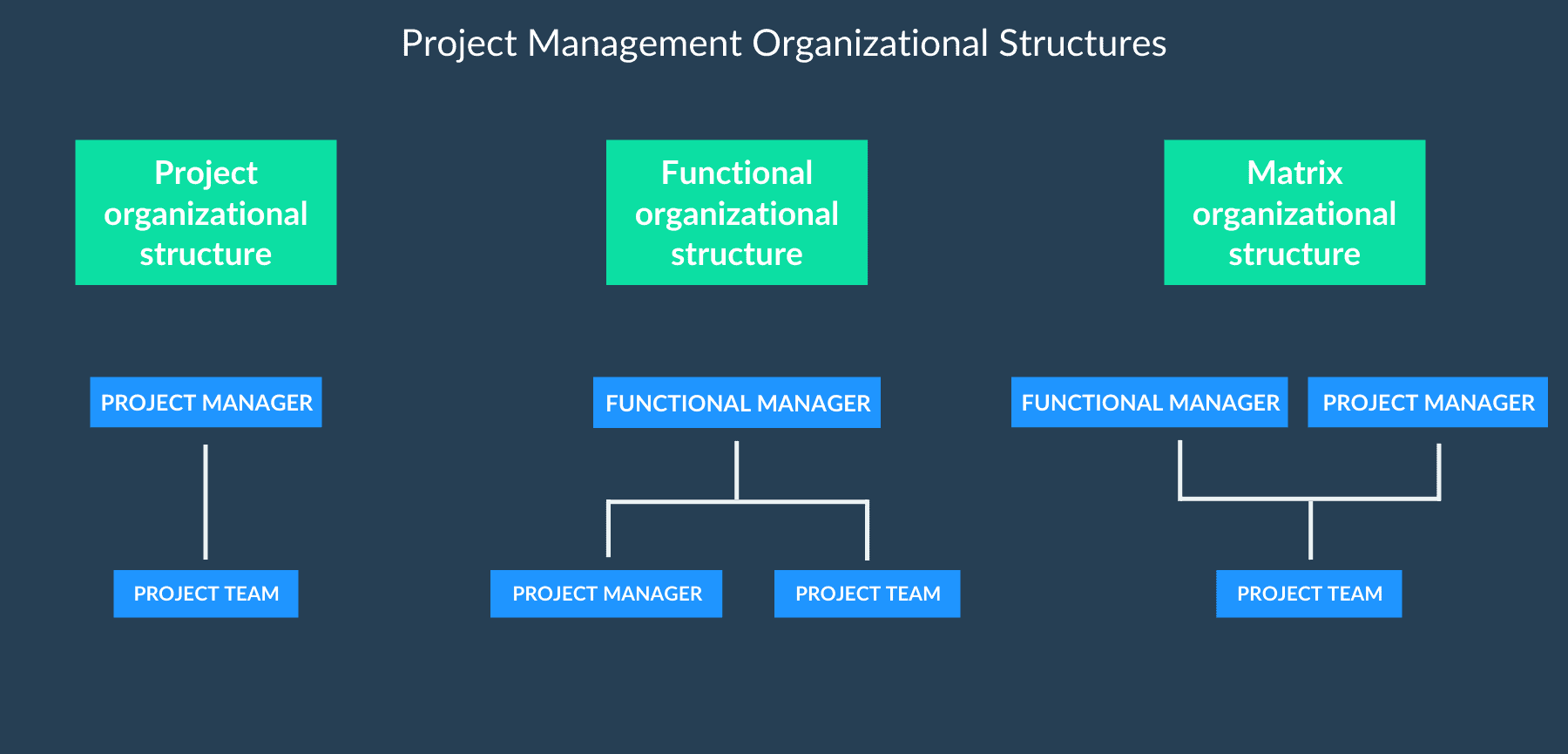 Types of Project Organizational Structures Hubstaff Blog