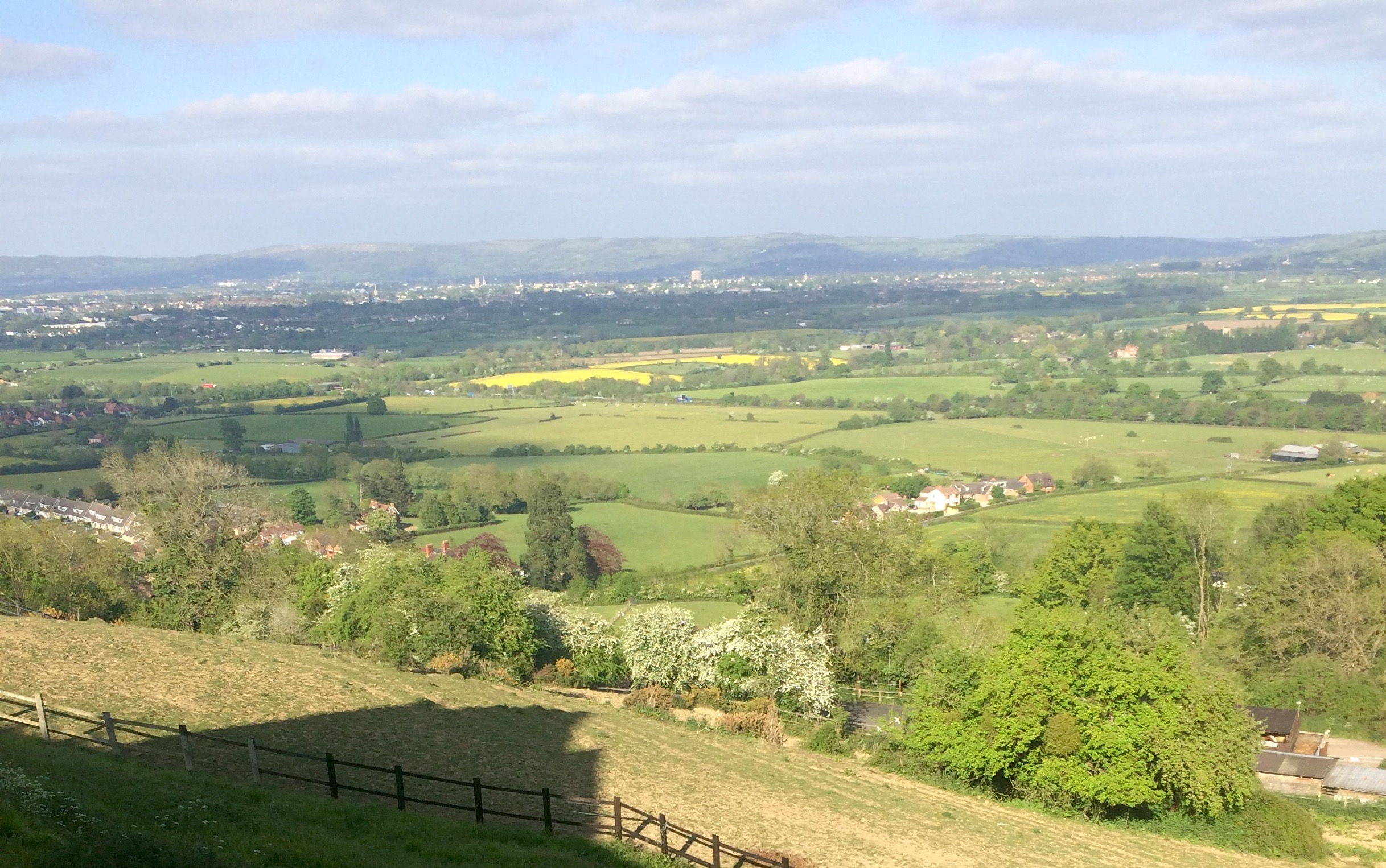 A walk to the top of Chosen Hill Hucclecote Parish Council