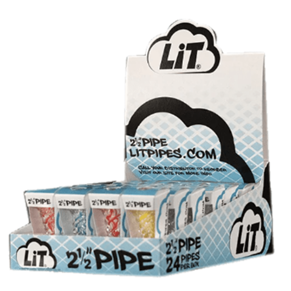 Lit Pipes 2.5" (24ct) Huckster Sales and Distribution Chicago IL
