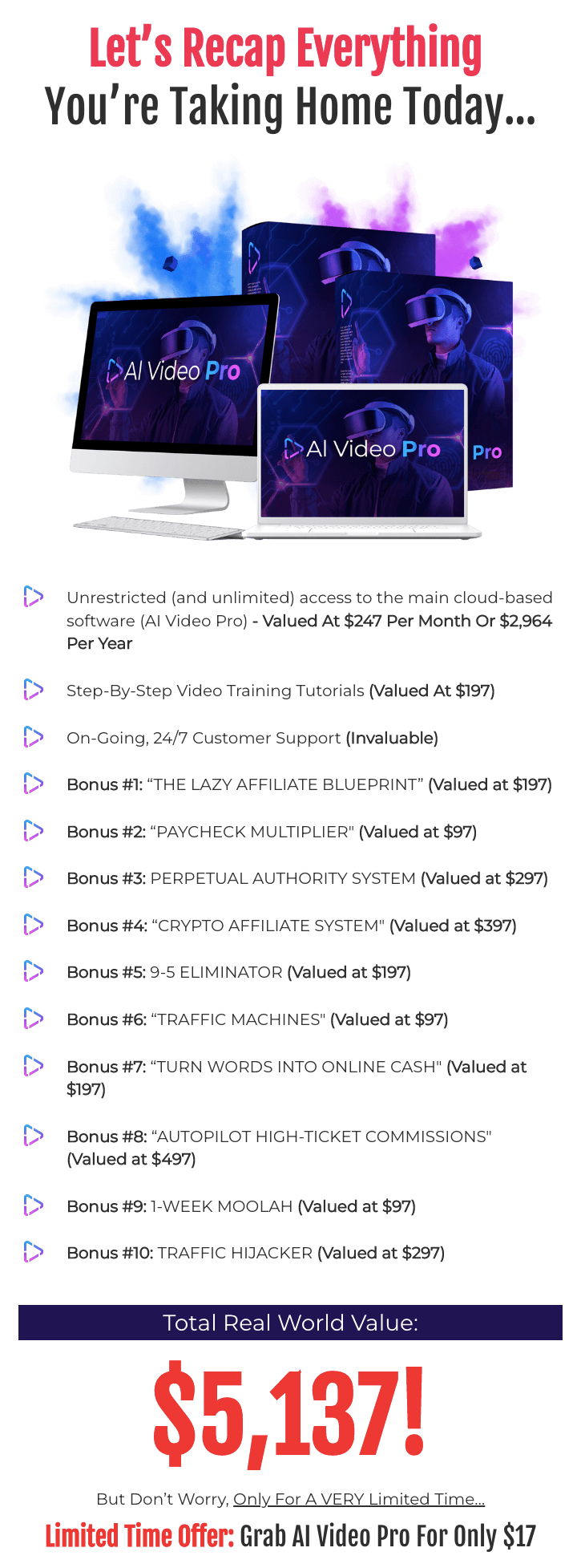 AI Video Pro Review Get massive traffic with viral short videos