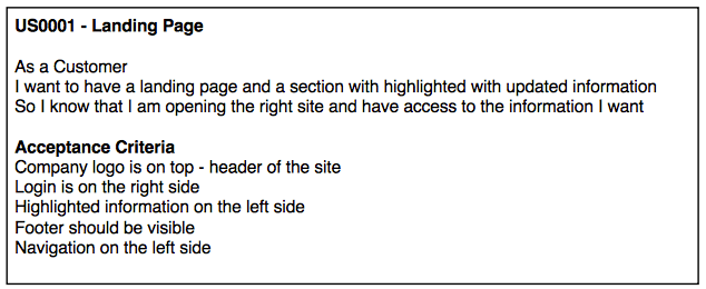 How To Write User Stories For Testing SSW Do Your User Stories