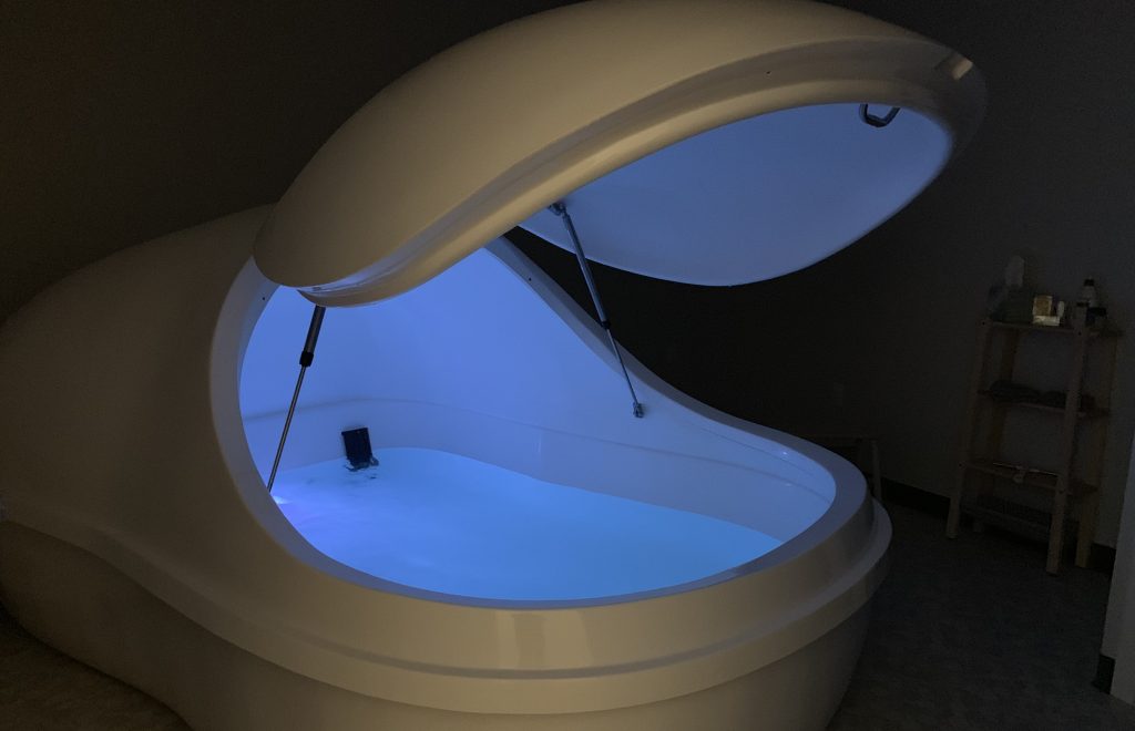 What It's Really Like To Try 'Float Therapy' Huddle