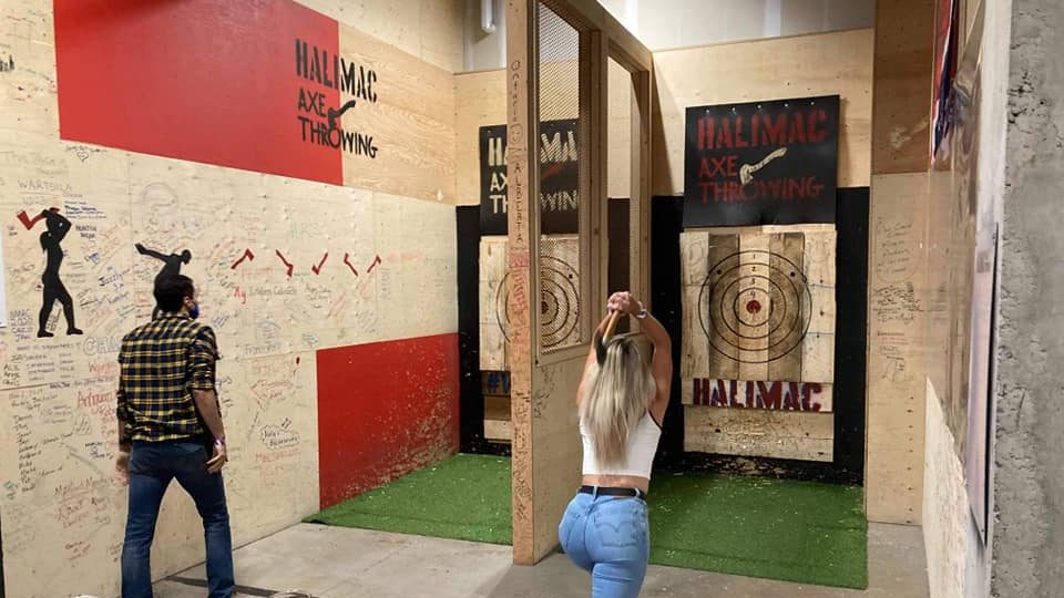 HaliMac Axe Throwing Opens Fredericton Location Huddle