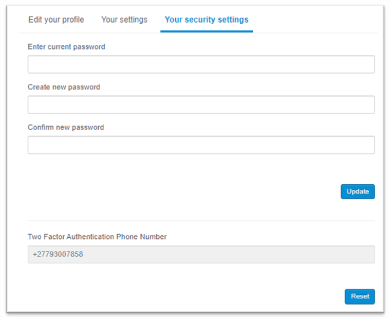 How to change your TwoFactor Authentication (2FA) phone number in