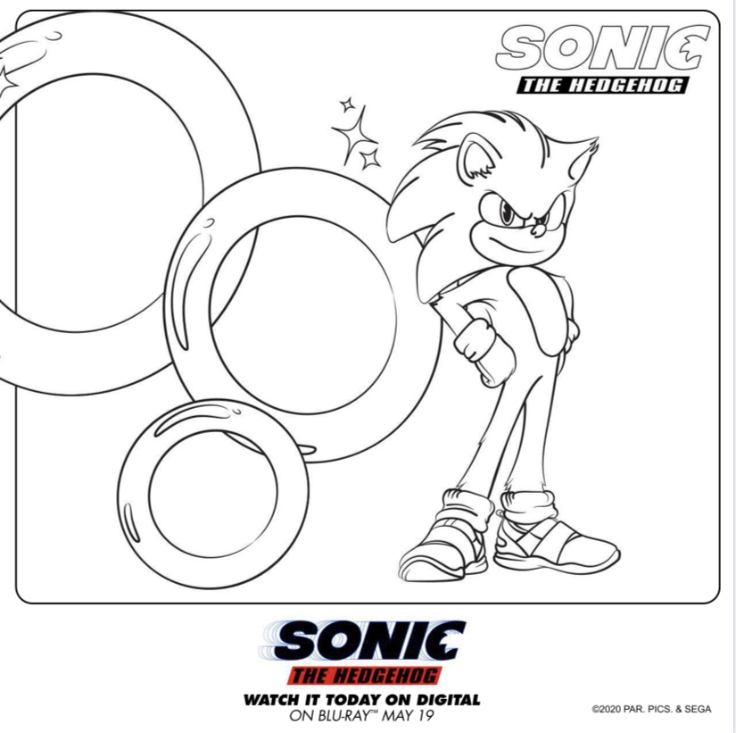 SONIC THE HEDGEHOG On Digital! Review and Activities Huddlebee