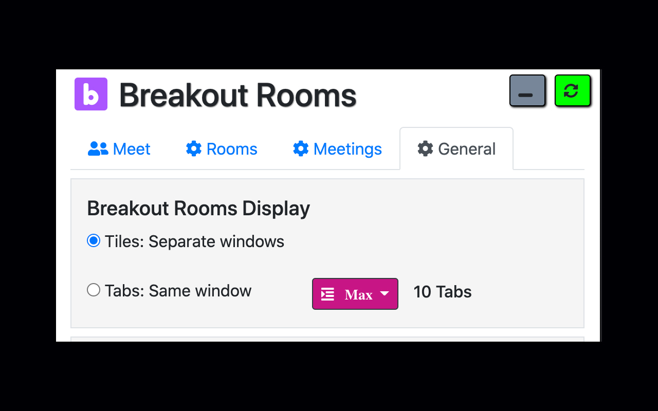 Google Meet Breakout