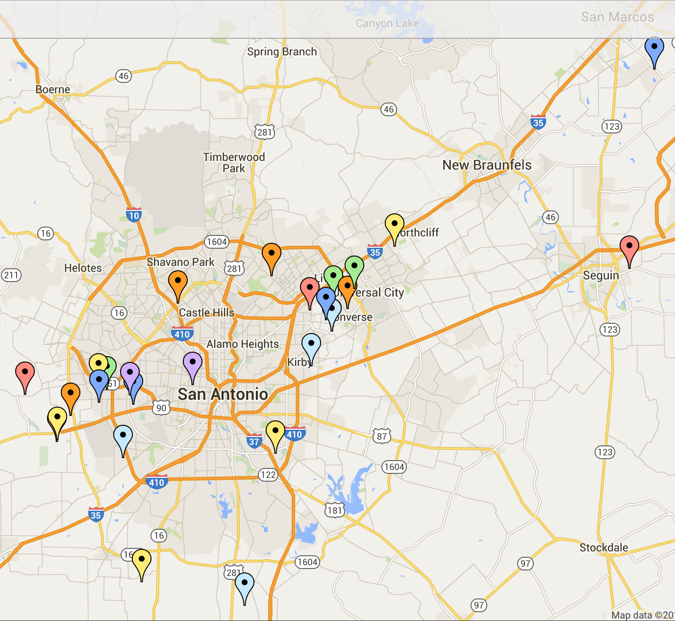 HUD Home Map and List