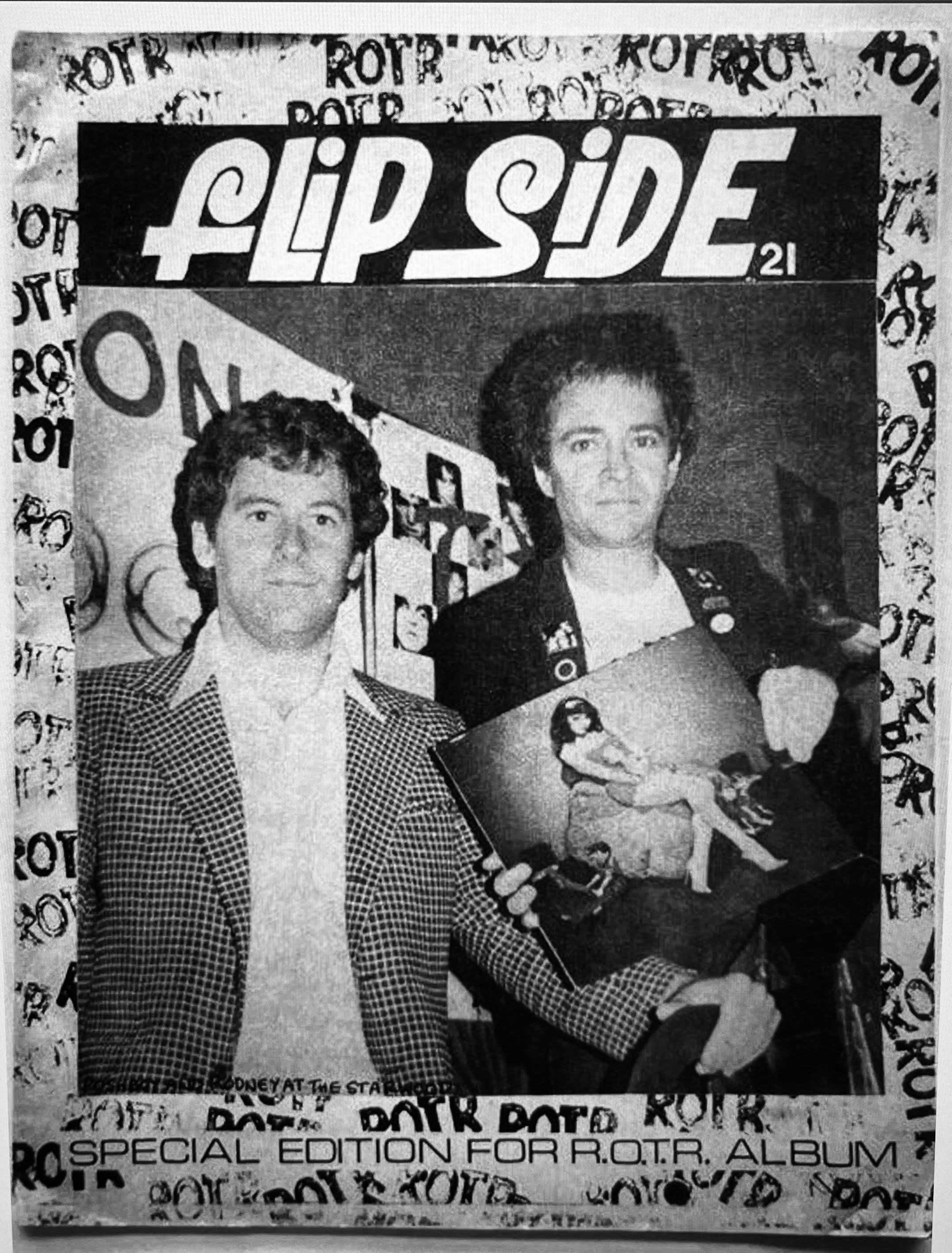 Over 40 years celebration, Rodney on the ROQ vinyl band compilation