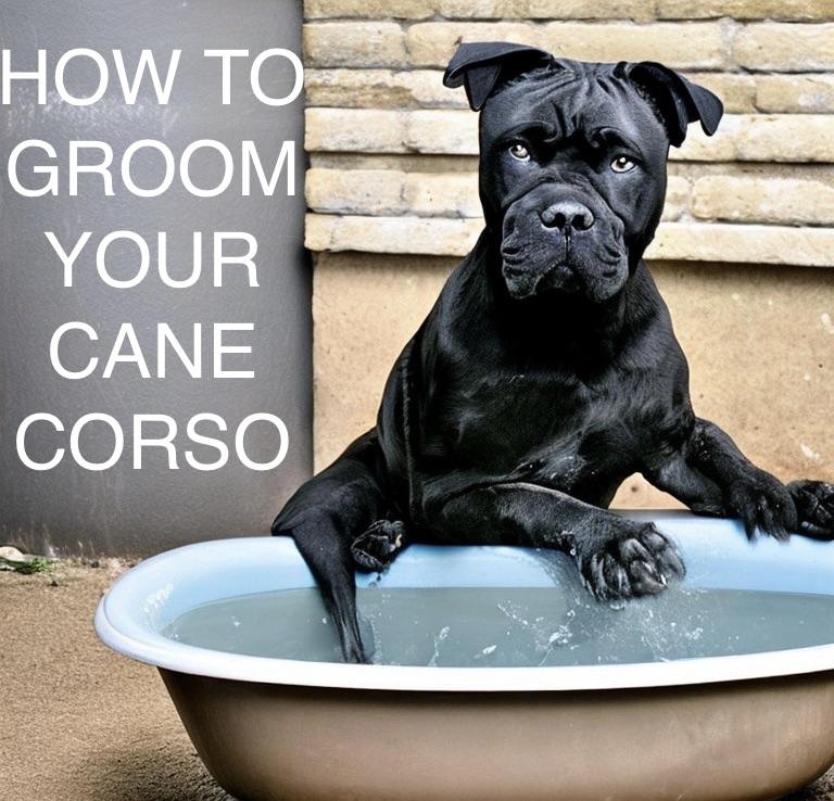 Unleashing the Beauty A Guide to Grooming Your Cane Corso Hudogs
