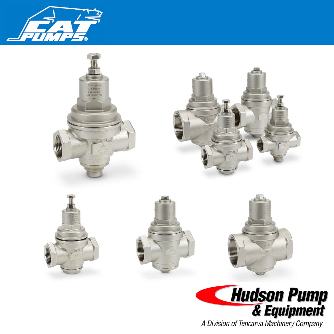 Cat Pumps Adjustable Inlet Pressure Regulators Hudson Pump & Equipment