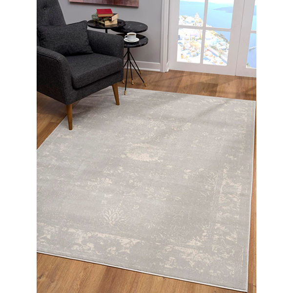 Sun Shine Rug Casper 9999 5' x 8' Grey Area Rug Hudsons of Stratford Ltd.